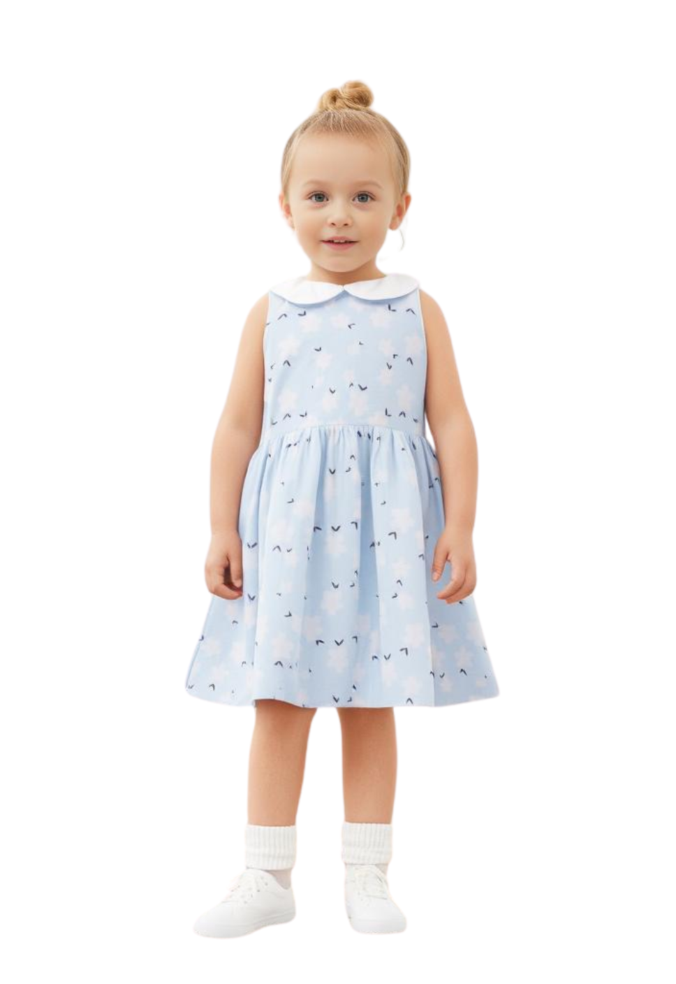 Girls Summer Dress - Blue