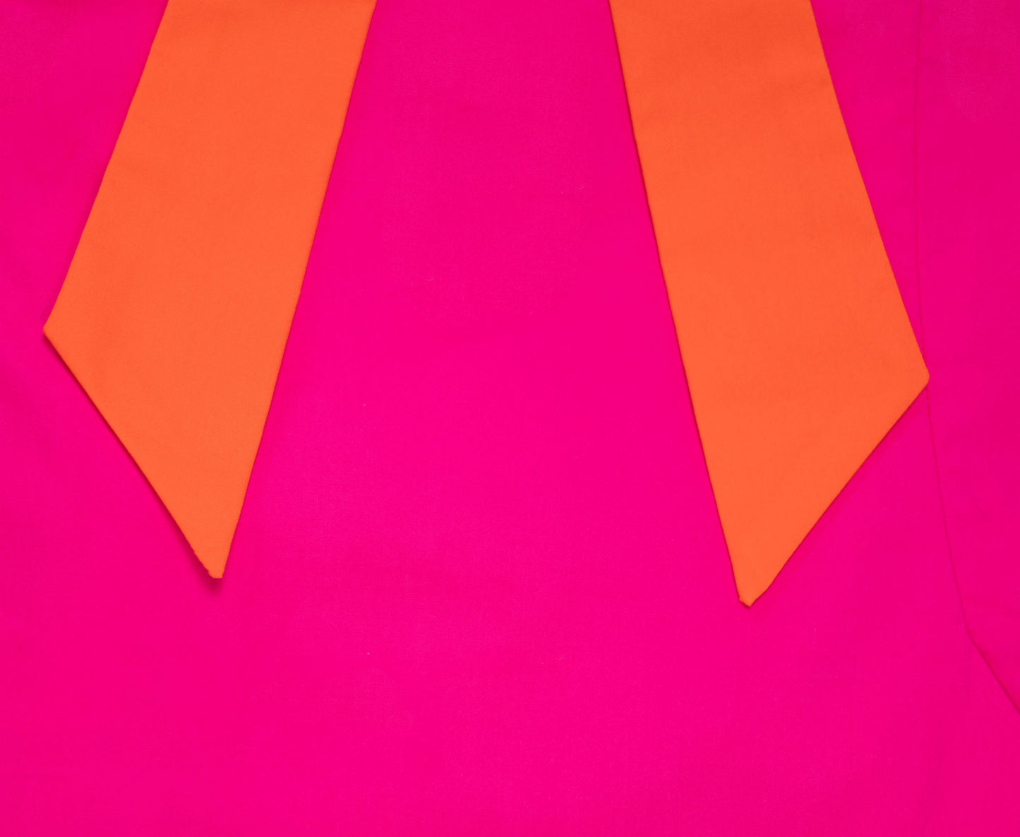 Girls Summer Dress - Pink and Orange