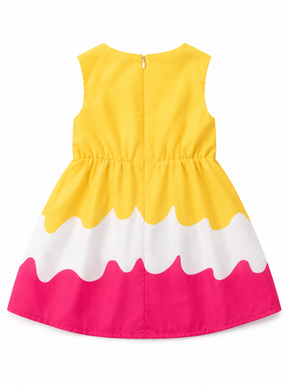Block Pattern Dress