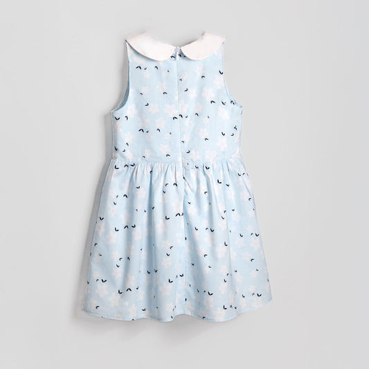 Girls Summer Dress - Blue