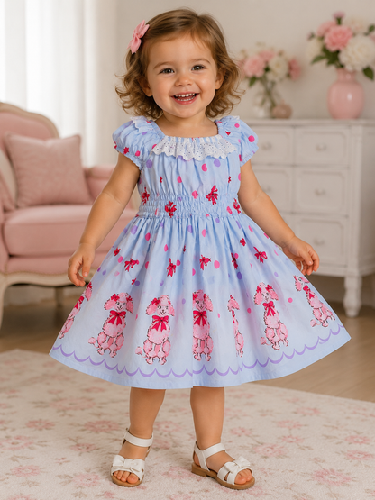 Pink Poodle Party Dress