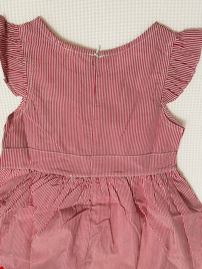 Stripped Casual Dress