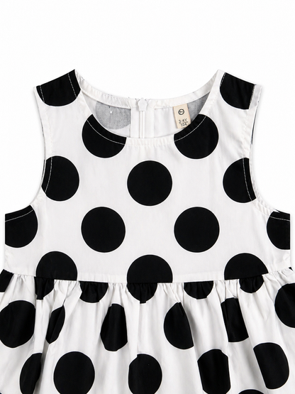 Polka Pattern Dress