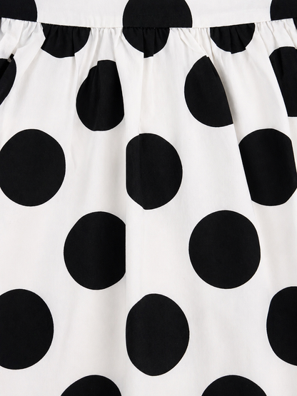 Polka Pattern Dress
