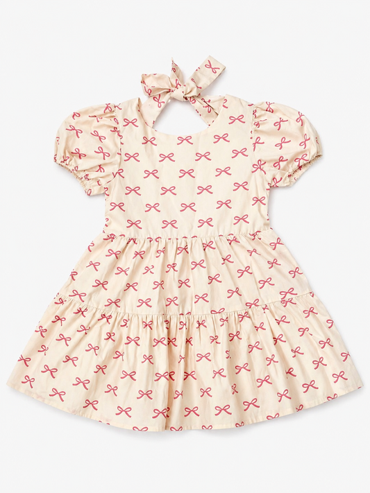 Bow Pattern Dress