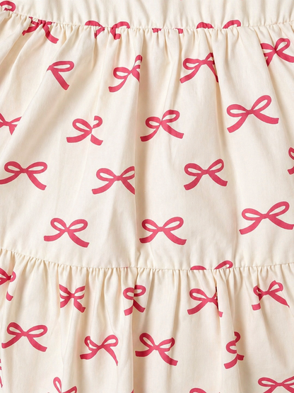 Bow Pattern Dress