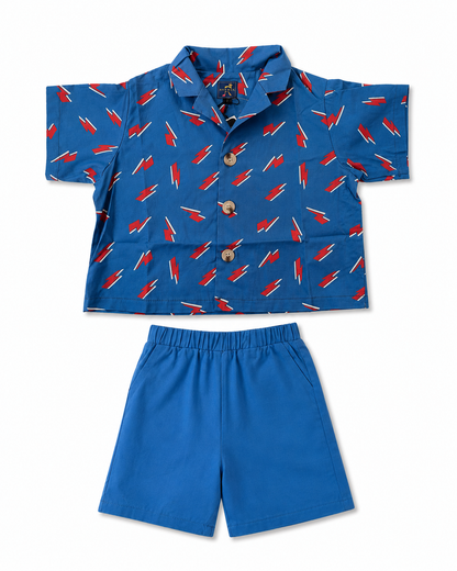 Lightning Bolt Boys Cord Set