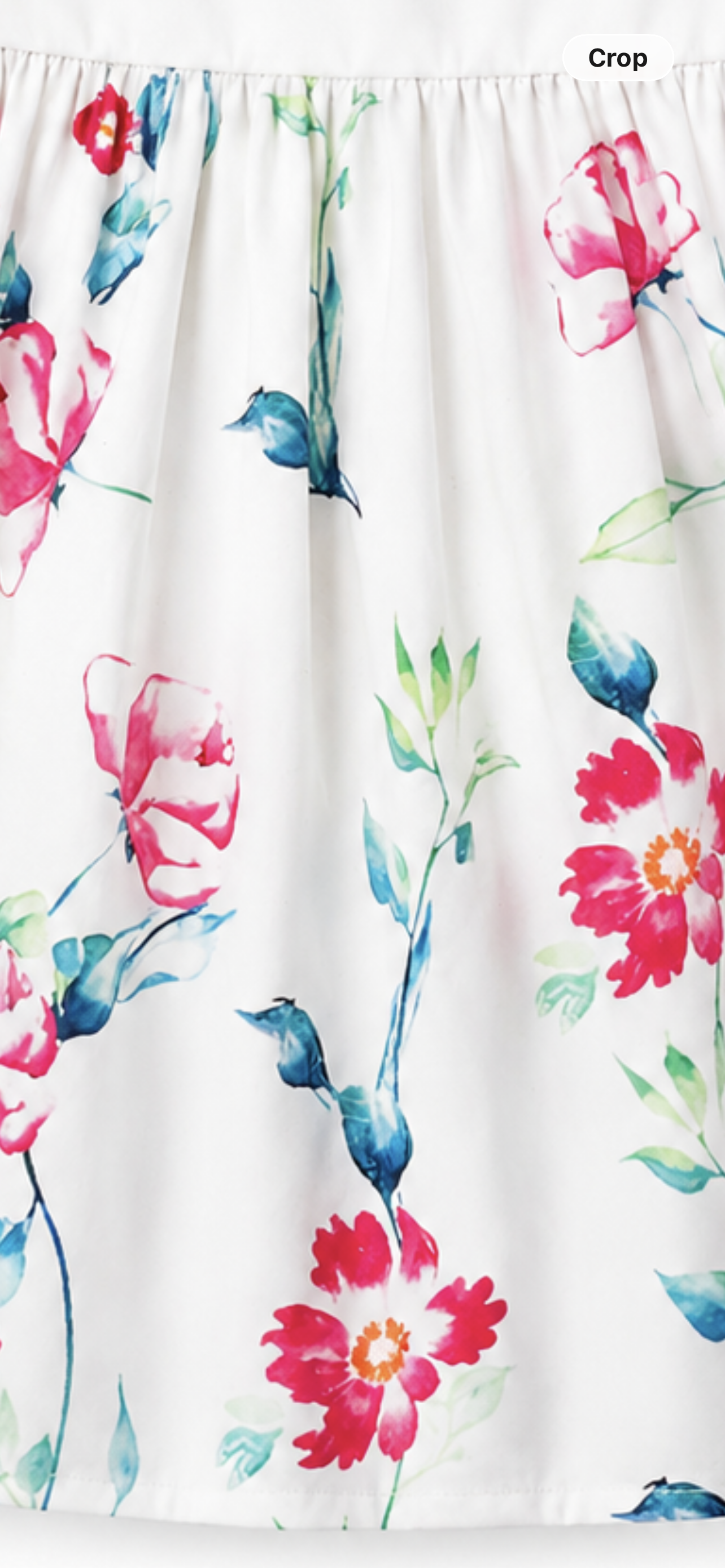 Floral Flutter Sleeve Dress